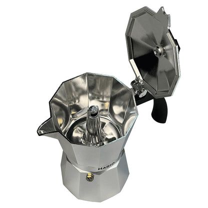 Гейзерная кофеварка Magio MG-1003 450 мл, кофеварка для индукционной плиты, гейзер для кофе