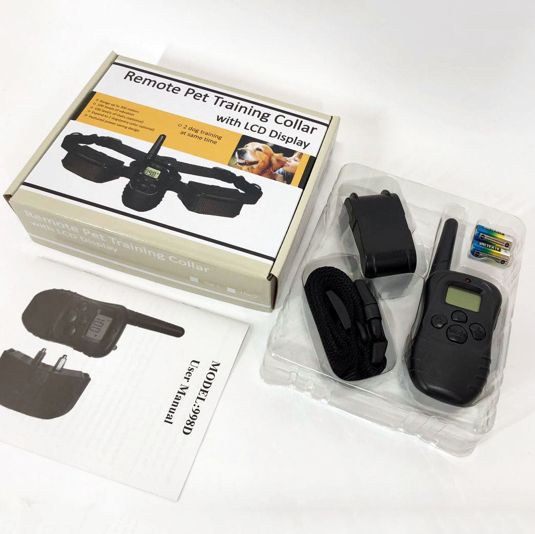 Ошейник для собак Remote Pet Dog Training с LCD Дисплеем