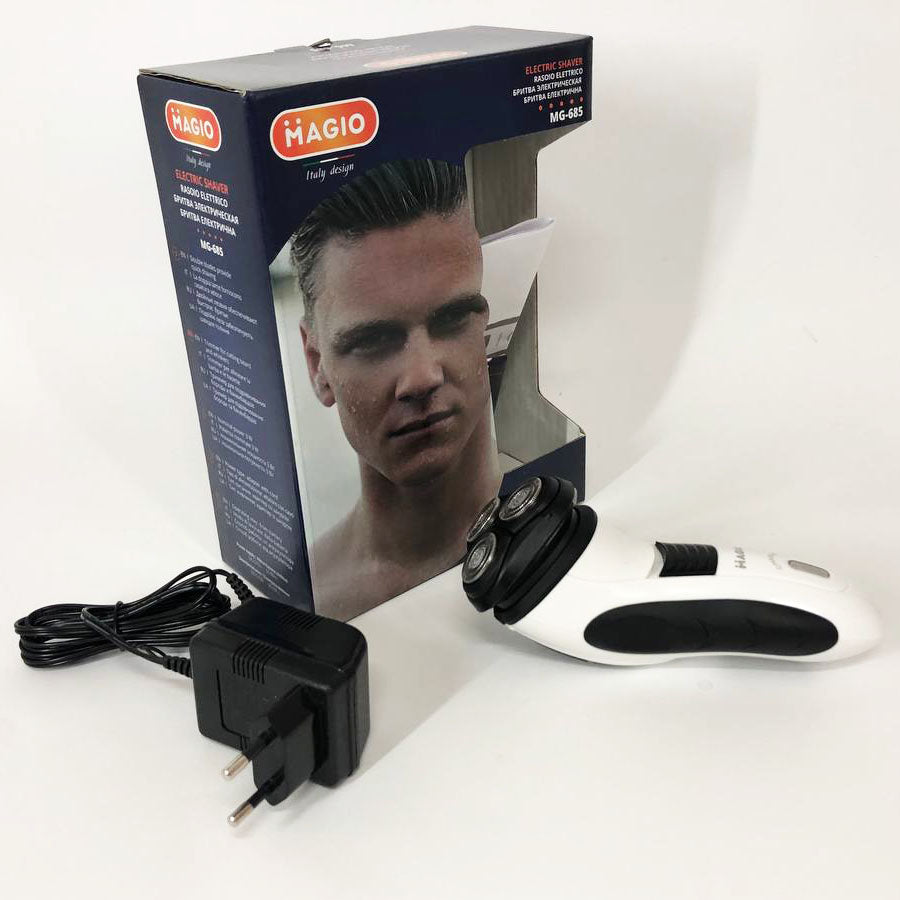 Электробритва MAGIO MG-685, бритва триммер для бороды, машинка для стрижки бороды
