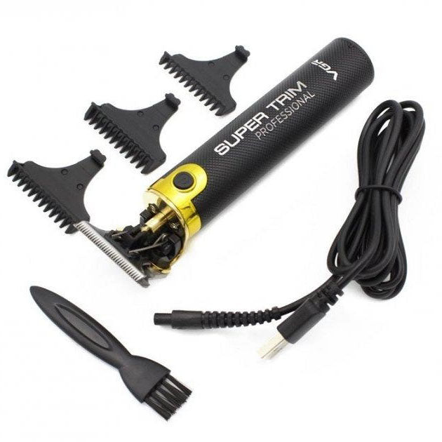 Машинка для стрижки VGR V-082 аккумуляторная беспроводная профессиональная + 3 насадки триммер для волос