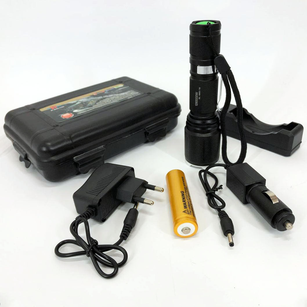 Тактический фонарь Bailong BL-1860-T6, фонарик police оригинал, мощный карманный фонарик