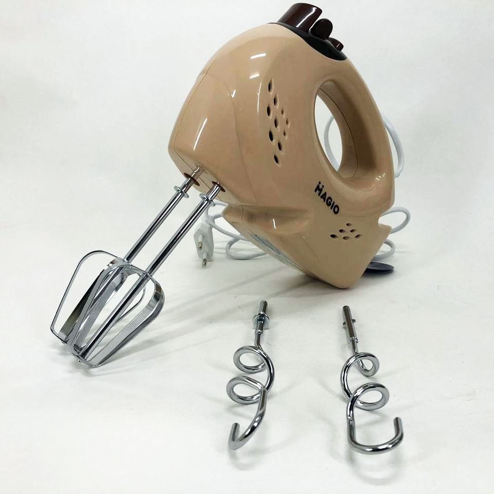 Миксер MAGIO MG-950, двухвенчиковый миксер, хороший миксер, лучший ручной миксер, ручной миксер для кухни