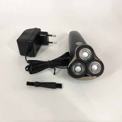 Электробритва 3 плав. головки/ сухое/ влажное бритье/высувной триммер MAGIO MG-687