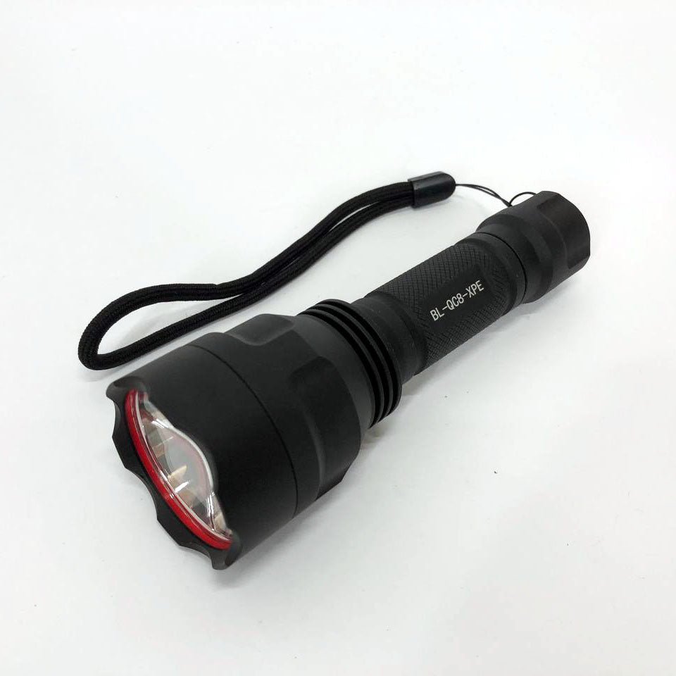 Тактический подствольный фонарь для охоты Bailong BL-QC8 XPE, сильный фонарик, фонарь ручной тактический