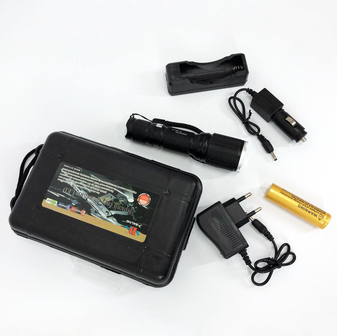 Тактический фонарь Bailong BL-1860-T6, фонарик police оригинал, мощный карманный фонарик