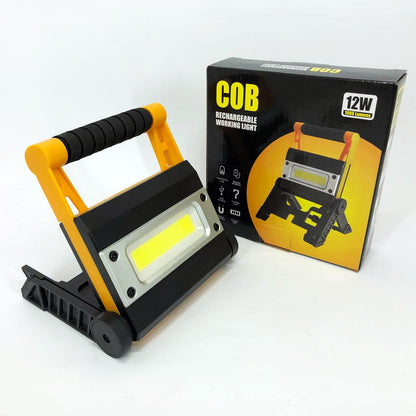 Фонарь-прожектор аккумуляторный BL MS 8006 7858 ручной, аккумуляторный кемпинговый фонарь, лампа