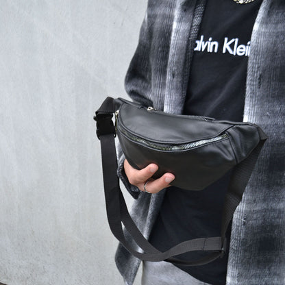 Бананка кожаная. Сумка на пояс из кожи, Универсальная сумка нагрудная, Практичная сумка на пояс