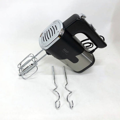 Миксер ручной на кухню RAF R-6630 5 скоростей 2 насадки 300 W, двухвенчиковый миксер, миксер для взбивания