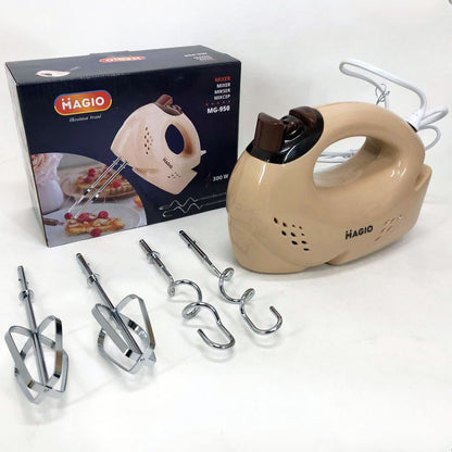 Миксер MAGIO MG-950, двухвенчиковый миксер, хороший миксер, лучший ручной миксер, ручной миксер для кухни