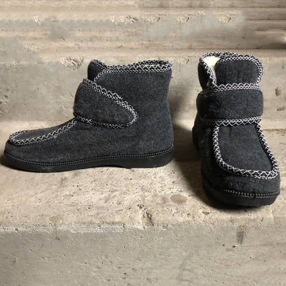 Черевики жіночі хутряні утеплені з застібкою 38 розмір, Жіночі зимові черевики з повсті