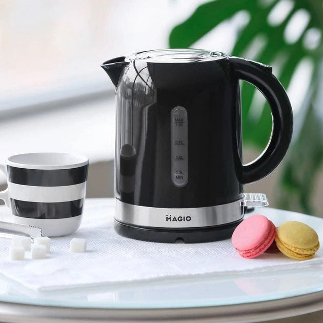 Электрочайник Magio MG-111 1 л, маленький электрочайник, хороший электрический чайник, бесшумный чайник