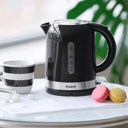 Электрочайник Magio MG-111 1 л, маленький электрочайник, хороший электрический чайник, бесшумный чайник