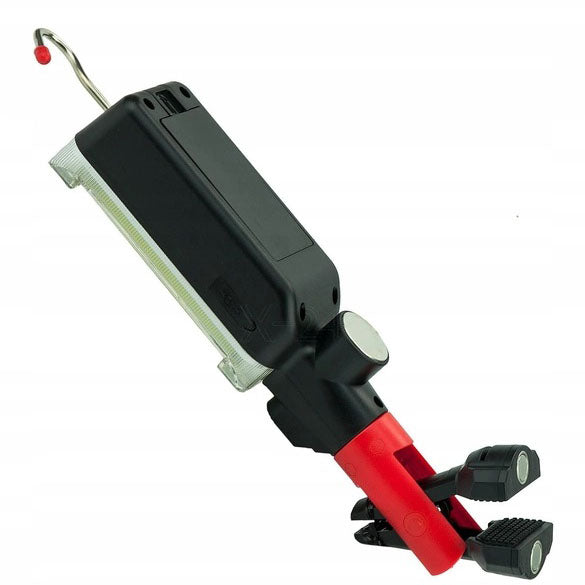 Фонарь кемпинговый ZJ-8859-COB-3 аккумуляторный 18650 х 2, зарядка от micro USB, с магнитом и крючком