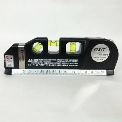 Лазерный уровень Laser Level Pro 3 со встроенной рулеткой, Высокоточный лазерный уровень