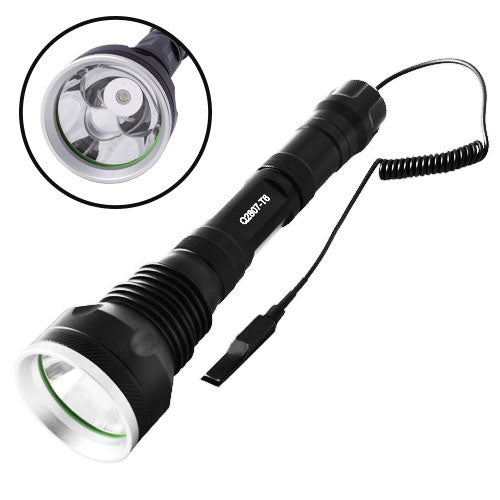 Тактический подствольный фонарь для охоты Police Q2807-T6, фонарь ручной тактический, водонепроницаемый