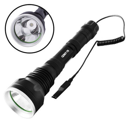 Тактический подствольный фонарь для охоты Police Q2807-T6, фонарь ручной тактический, водонепроницаемый