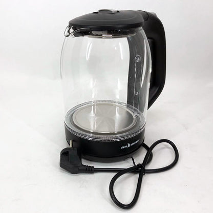 Чайник электрический SeaBreeze SB-014 1.8 л 1800 Вт, чайник прозрачный с подсветкой, электрочайник