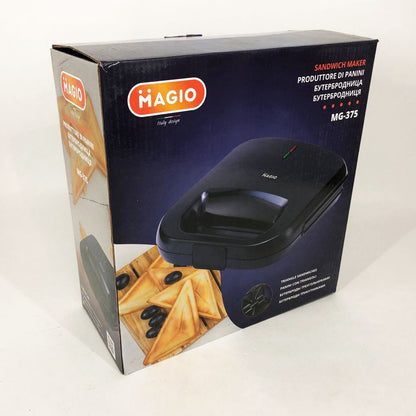 Бутербродница сендвичница MAGIO MG-375, электробутербродница, бутербродница электрическая