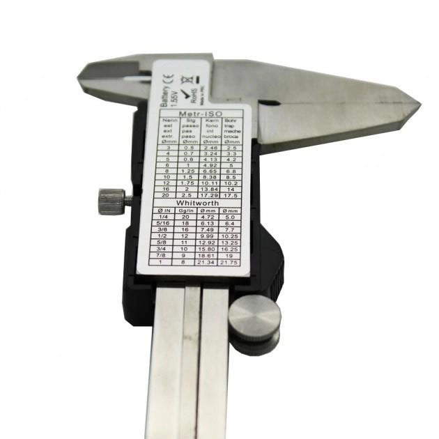 Электронный цифровой Штангенциркуль Digital Caliper 0-150 мм с LCD дисплеем в кейсе микрометр электронный