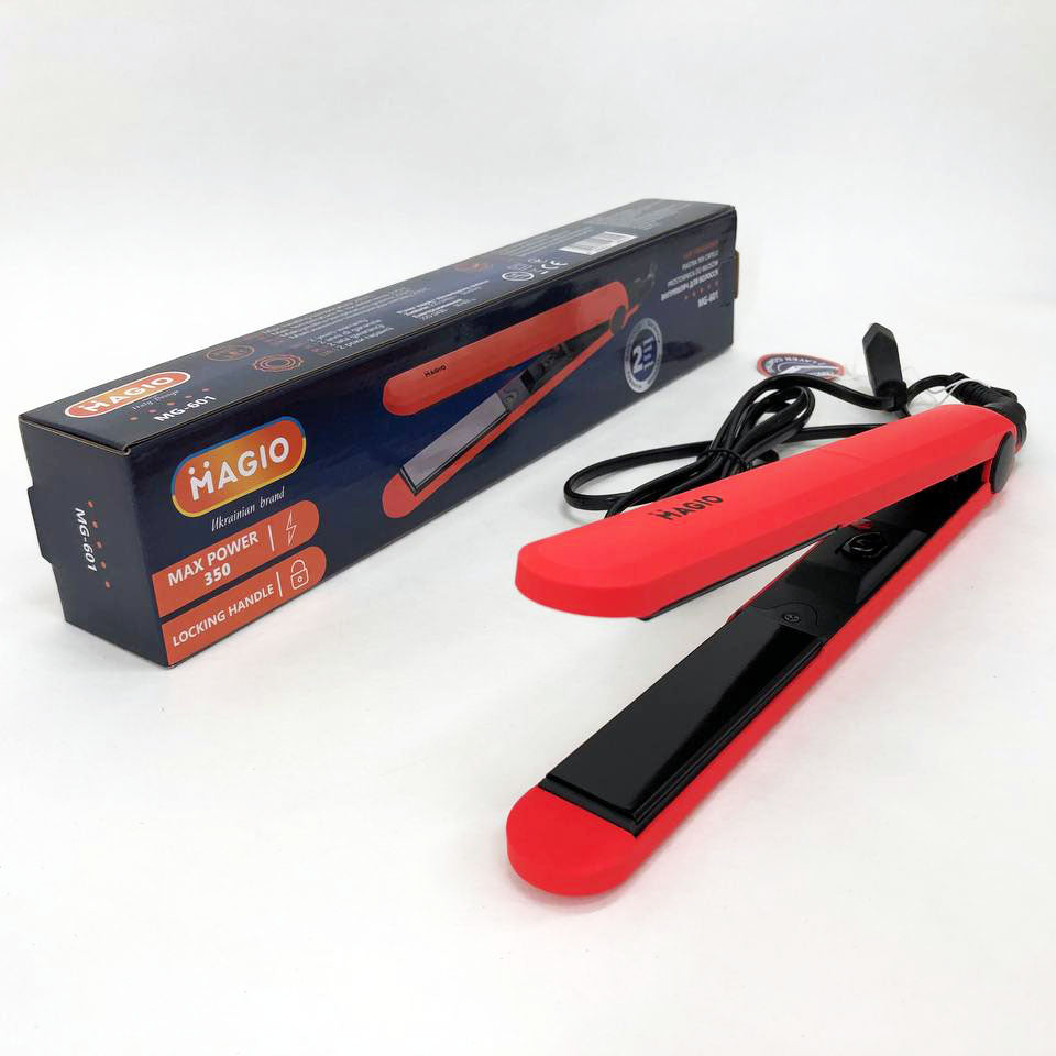 Щипцы для волос MAGIO MG-601, утюжок для волос с терморегулятором, гофре плойка утюжок для волос