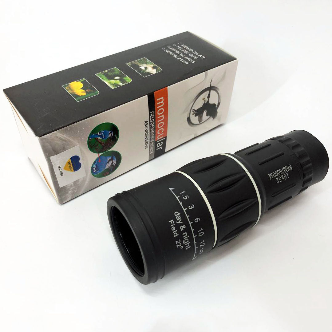 Монокуляр Bushnell 16x52 PowerView монокль, Бушнел, подзорная труба с чехлом