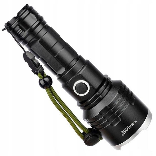 Фонарь полицейский X-Balog BL-531-P90 1х26650 8800mah USB/microUSB/ 3хААА R3 функция Power Bank