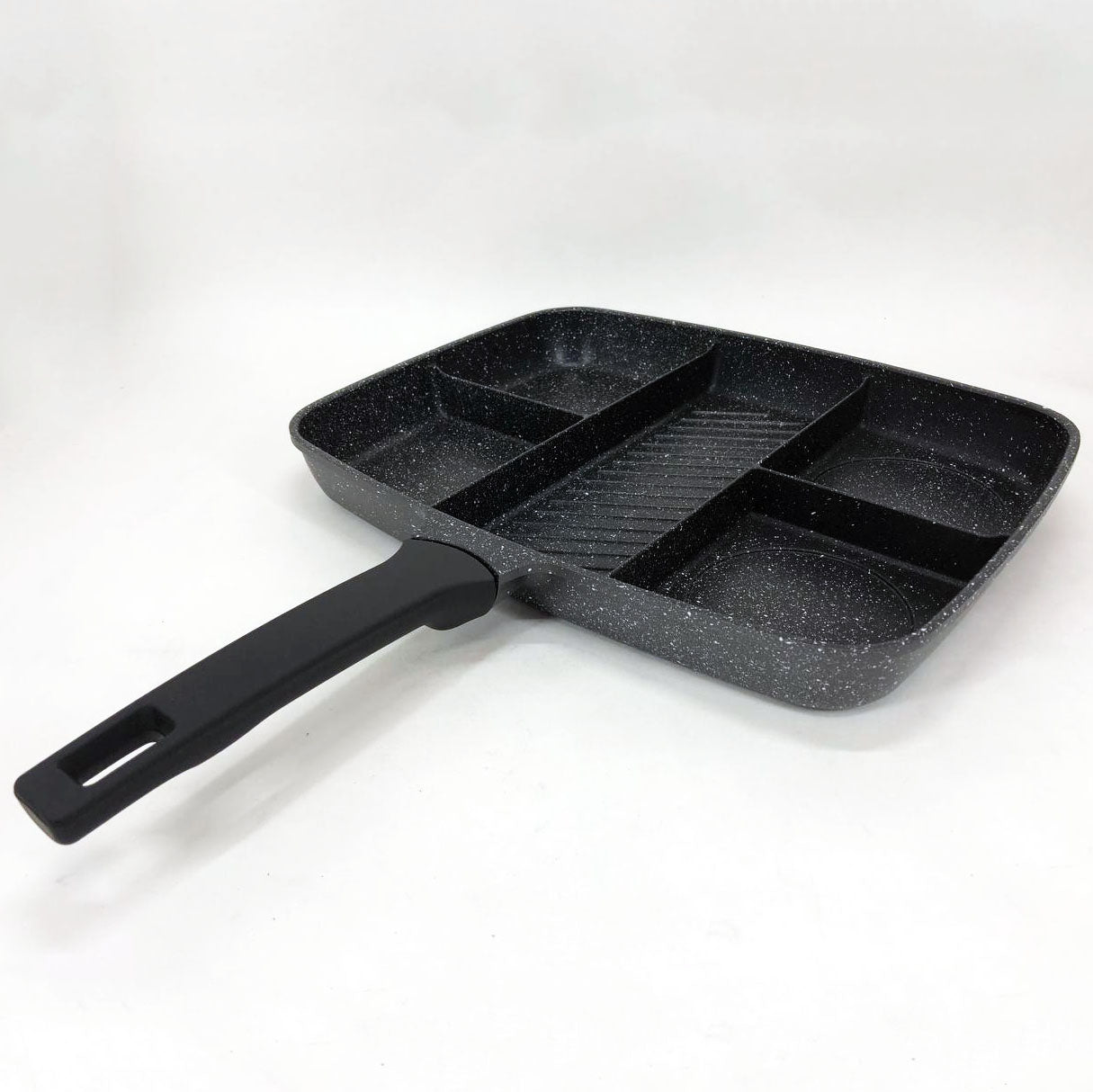 Сковорода с гранитным покрытием 5в1 UNIQUE UN-4021 38*31см антипригарная