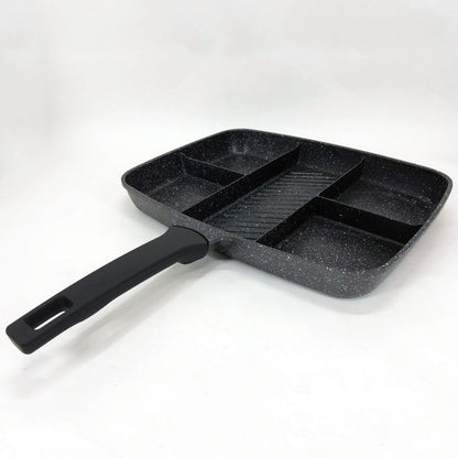 Сковорода с гранитным покрытием 5в1 UNIQUE UN-4021 38*31см антипригарная