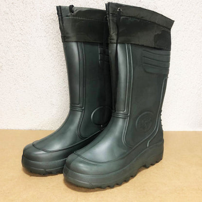 Сапоги мужские резиновые высокие утепленные с подвязкой 43 размер (28,5 см), сапоги зимний утеплитель