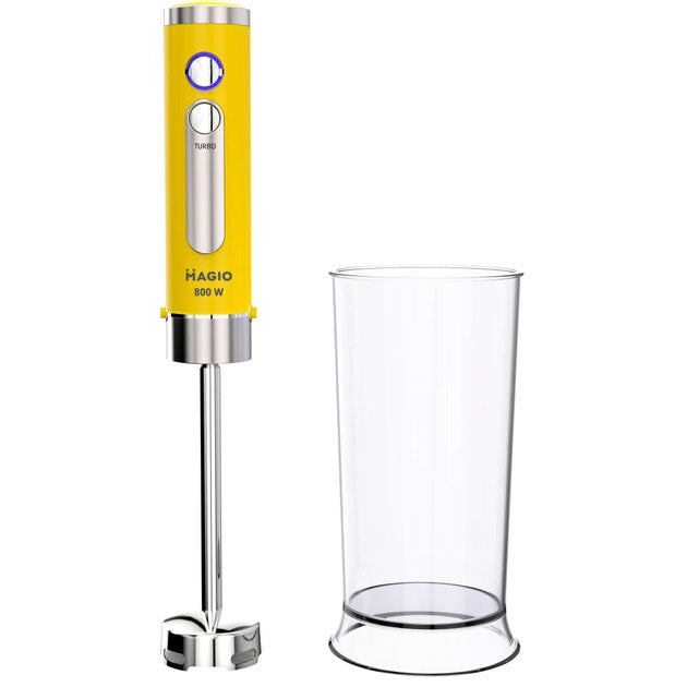 Блендер погружной Magio MG-646 800 Вт, портативный блендер для смузи, мощный блендер