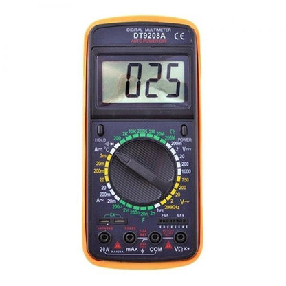 Мультиметр цифровой Digital DT-9208A универсальный, мультиметр для дома, хороший мультиметр