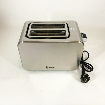 Тостер Magio MG-284 715 Вт, тостер для 2 гренок, электрический горизонтальный тостер, универсальный тостер