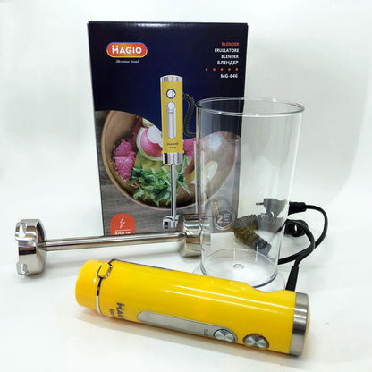 Блендер погружной Magio MG-646 800 Вт, портативный блендер для смузи, мощный блендер