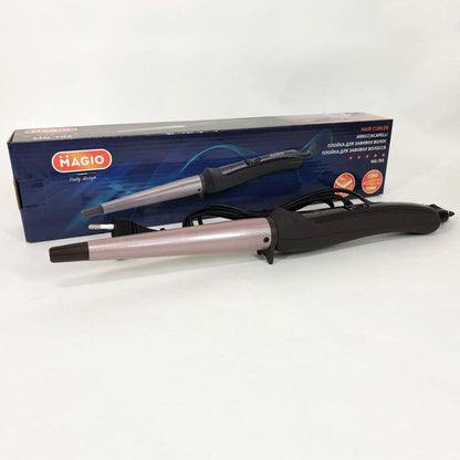 Плойка конусная MAGIO MG-703, Плойка для прикорневого объема, Стайлер для завивки