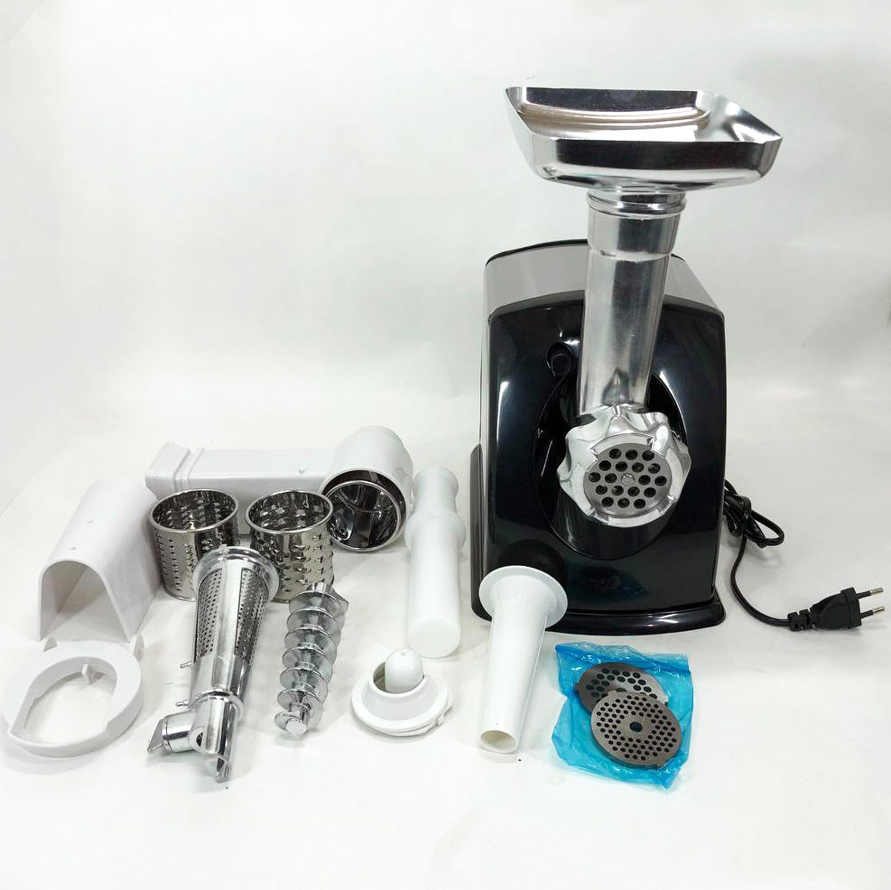 Мясорубка Suntera SMG-5454SS, Кухонная мясорубка, Мясорубка электрическая металл, Мясорубка-соковижималка