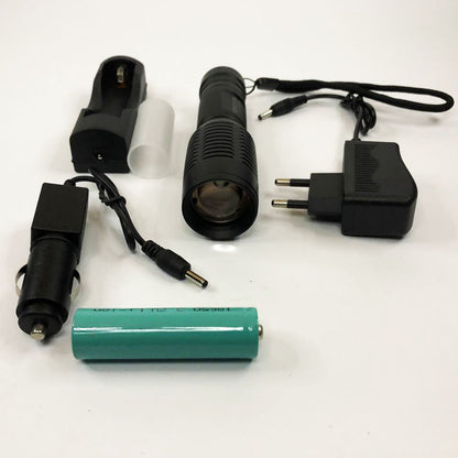 Аккумуляторный тактический фонарь Police BL-1861-T6, фонарик тактический ручной для охоты