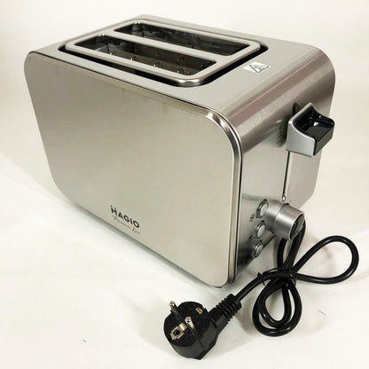 Тостер Magio MG-284 715 Вт, тостер для 2 гренок, электрический горизонтальный тостер, универсальный тостер