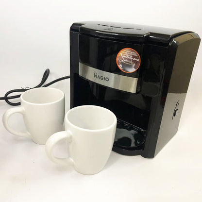 Капельная кофеварка 450 Вт MAGIO MG-450, кофеварка для дома, маленькая кофемашина