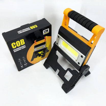 Фонарь-прожектор аккумуляторный BL MS 8006 7858 ручной, аккумуляторный кемпинговый фонарь, лампа