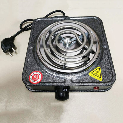 Электроплита спиральная плита настольная Domotec MS-5801 1000 Вт, Переносная компактная электроплита