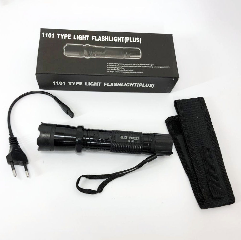 Светодиодный фонарь тактический Police BL-1101 ЗУ 220В + чехол, фонарь ручной тактический