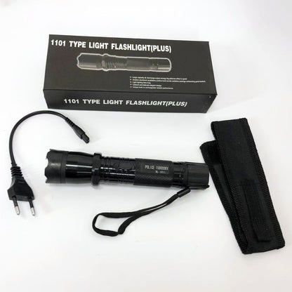 Светодиодный фонарь тактический Police BL-1101 ЗУ 220В + чехол, фонарь ручной тактический