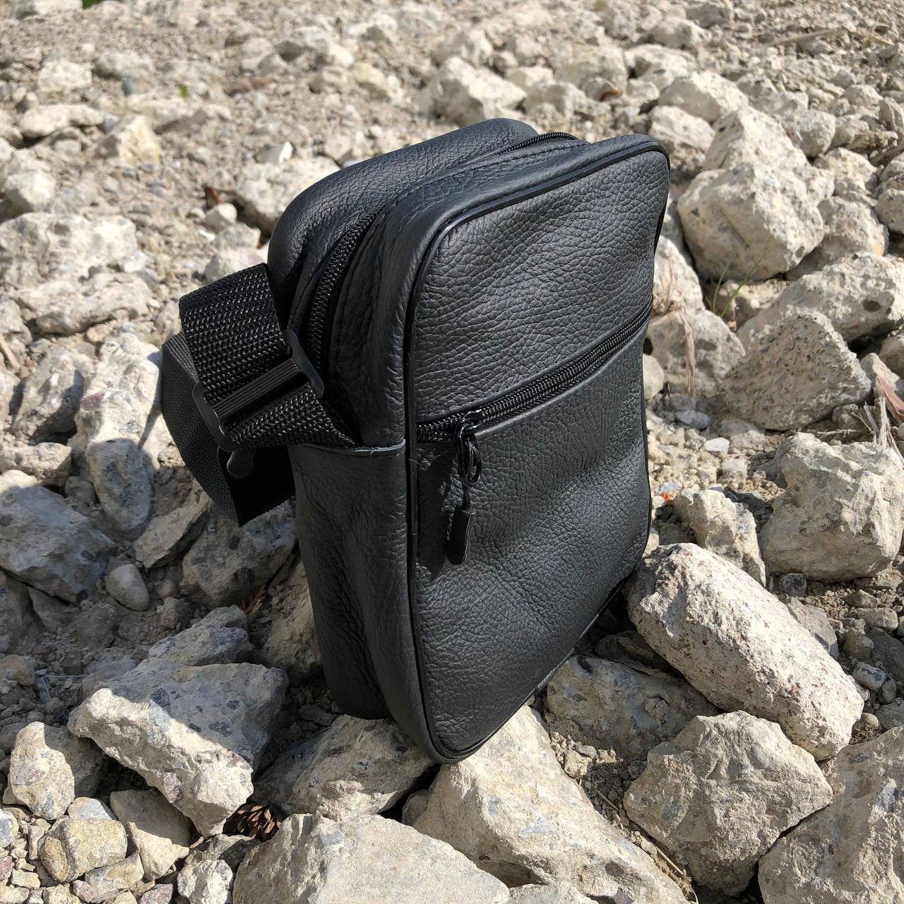 Качественная мужская сумка из натуральной кожи, сумка мессенджер, барсетка кожаная, сумка через плечо