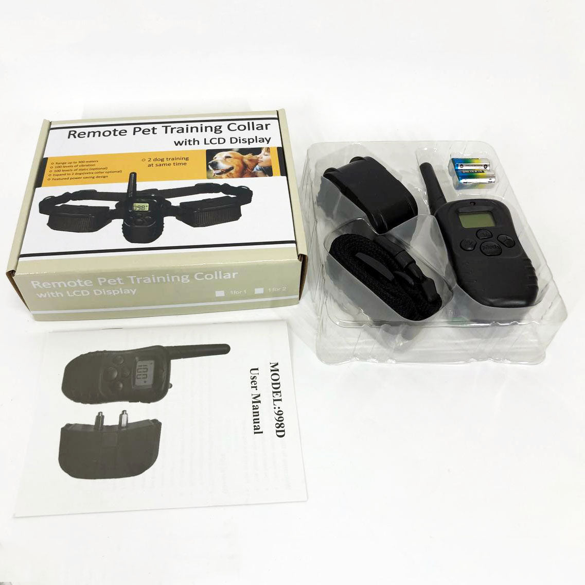 Ошейник для собак Remote Pet Dog Training с LCD Дисплеем
