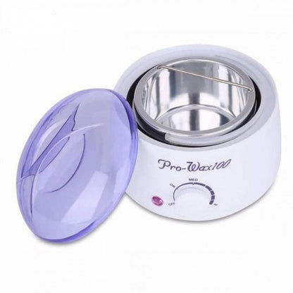 Воскоплав с терморегулятором PRO-WAX 100 для воска в банке, в гранулах, в таблетках 400 мл