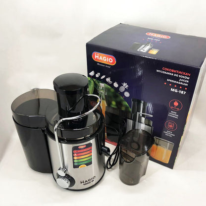 Соковыжималка центробежная MAGIO MG-187, соковыжималка универсальная электро, соковыжималка на стакан