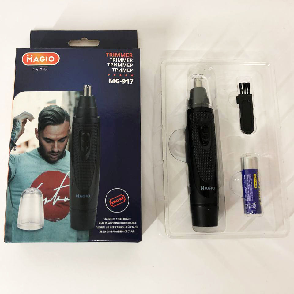 Триммер MAGIO MG-917, беспроводная электробритва, триммер для усов, электробритва с насадками для бороды