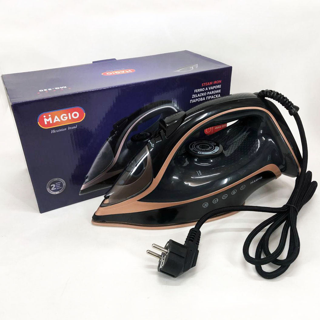 Утюг MAGIO MG-530, паровой утюг отпариватель, паровой утюг отпариватель, паровой утюг для одежды