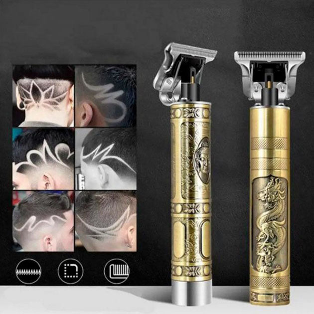 Машинка для стрижки волос профессиональная триммер для бороды окантовочная машинка Shuke 3W SK-8017