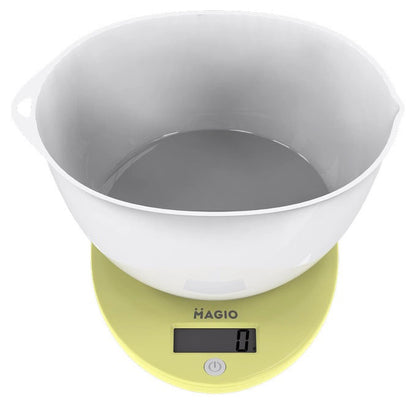 Весы кухонные электронные с чашей Magio MG-919, кухонные весы для кондитера, кухонные весы мини
